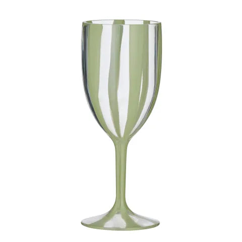 Cabana Acrylic Wine Glass | Mint