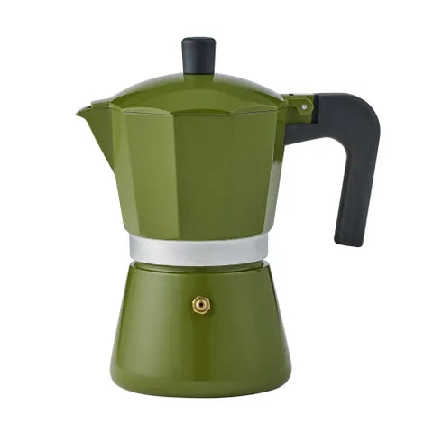 Nero Stovetop Espresso Maker 6 Cup | Olive