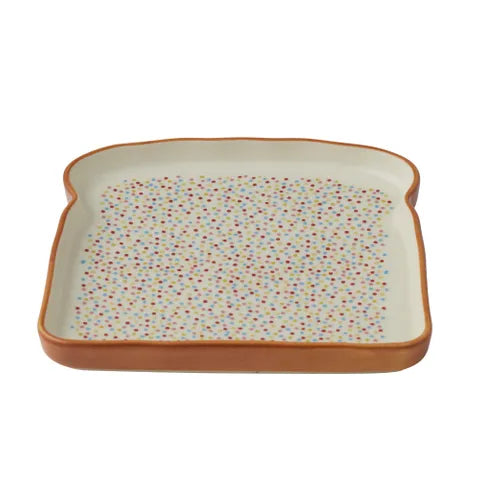 Fairy Bread Ceramic Plate | Multi