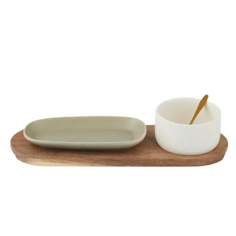 Dawn 4pc Serving Set | Sage