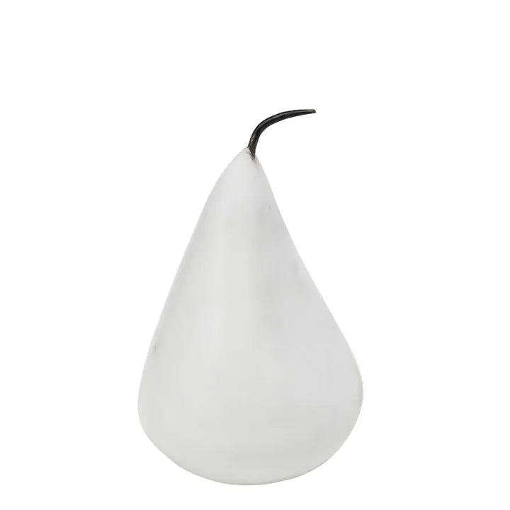 Marble Pear | White