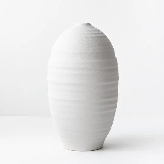 Nysa Vase | White