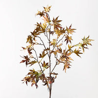 Japanese Maple Leaf Spray | Green Burgundy