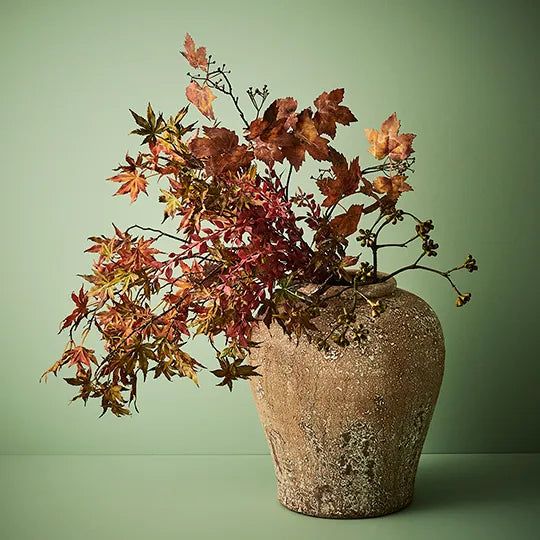 Japanese Maple Leaf Spray | Green Burgundy
