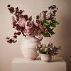 Ceramic Vase Urn Sierra | White Tan