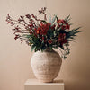 Ceramic Vase Urn Sierra | White Tan
