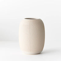 Vase Suki Ivory