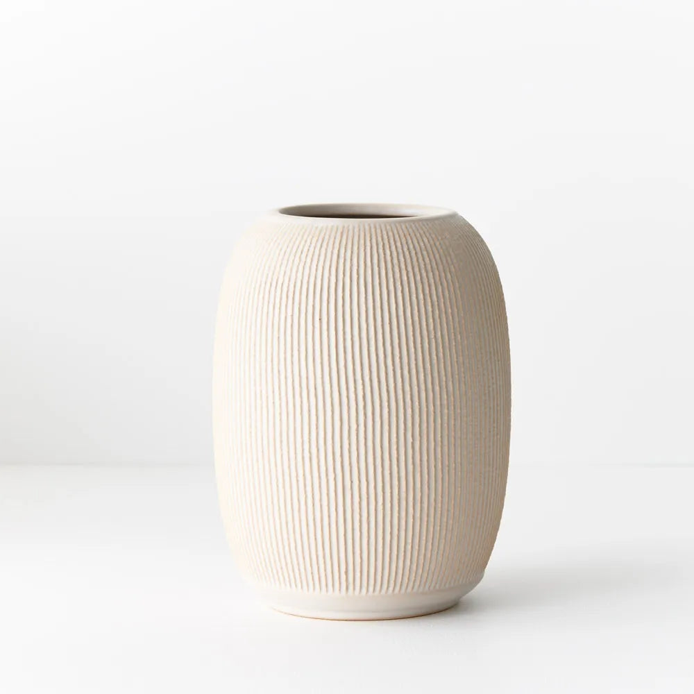 Vase Suki Ivory