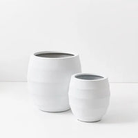 Pot Silos | White