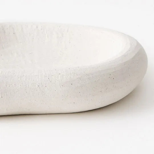 Ceramic Bowl Fedila | White Chalk