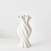 Gustel Twist Vase | White