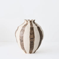Oreio Vase Chocolate Brown