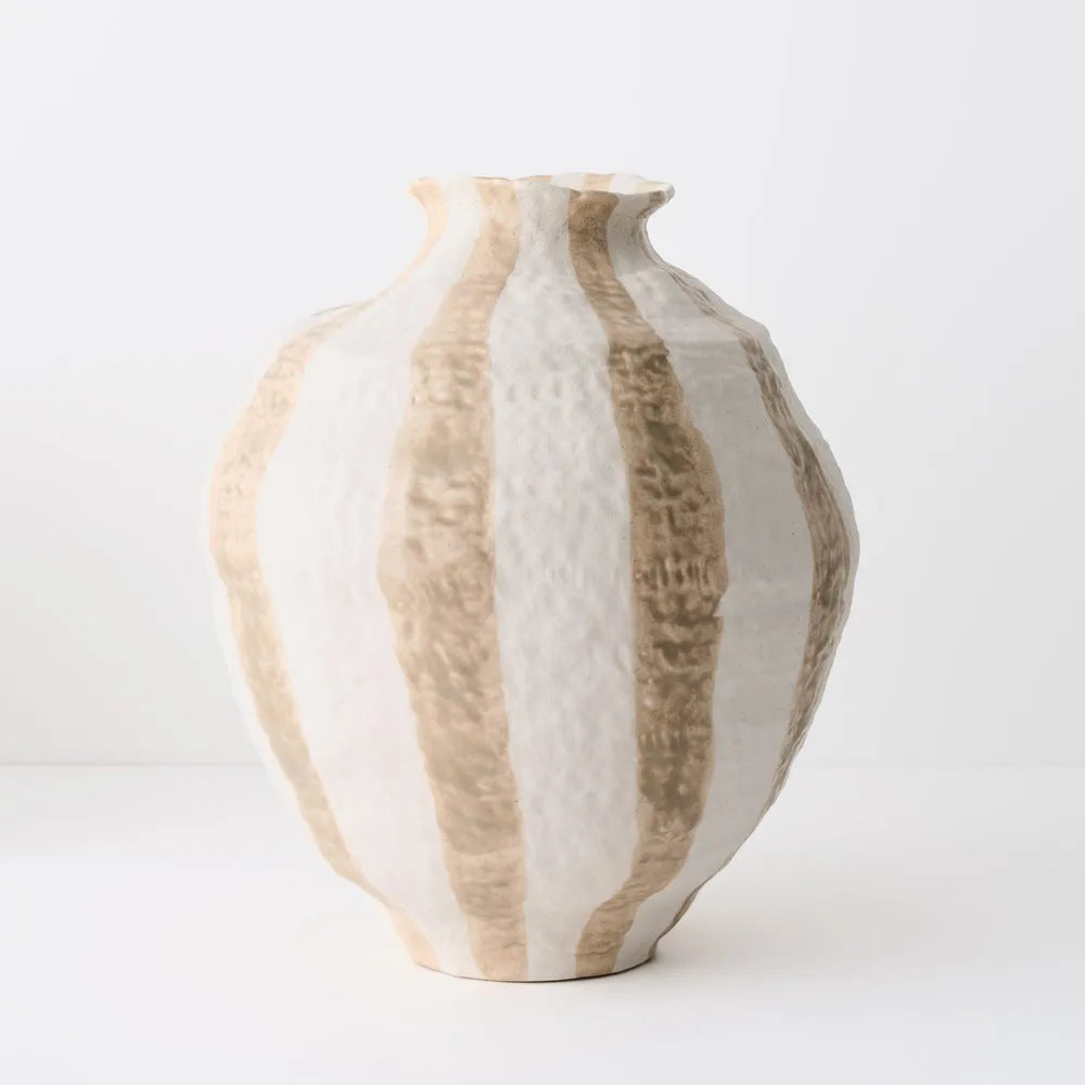 Oreio Vase Sand 38cm