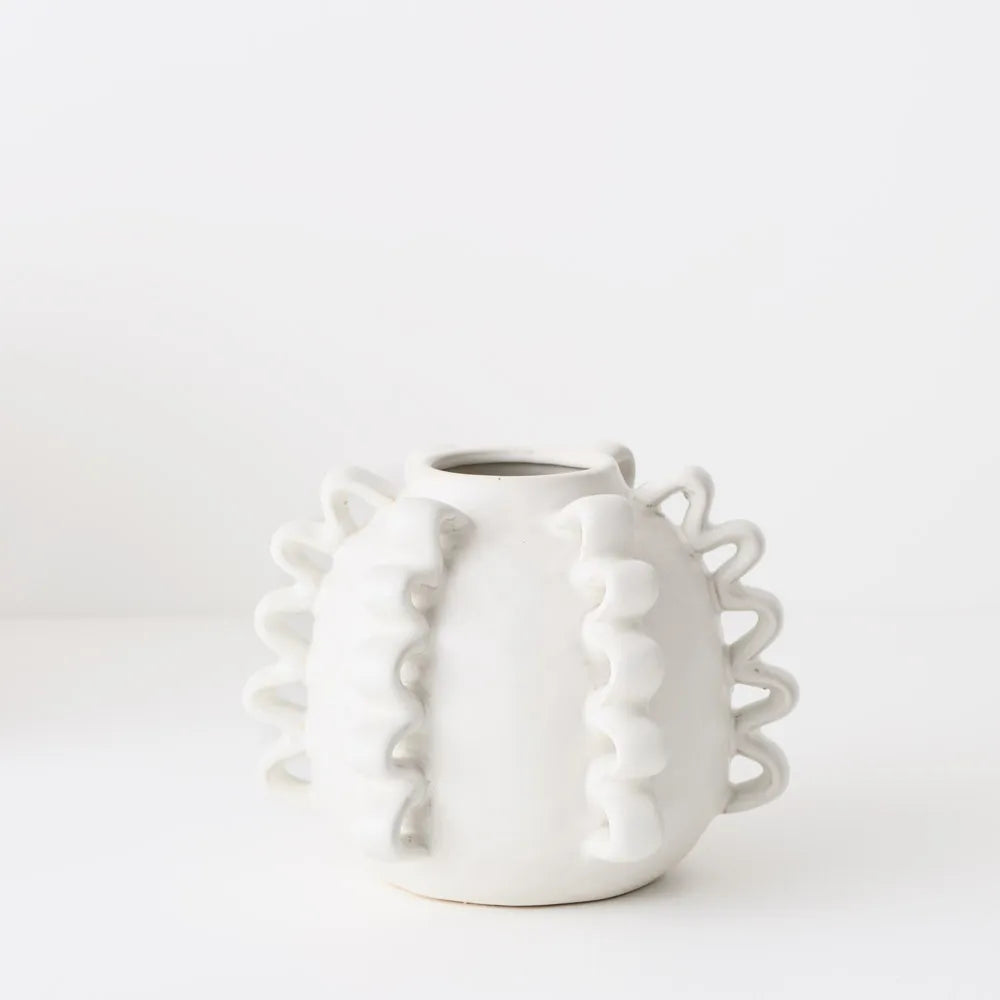 Novalene Vase | White