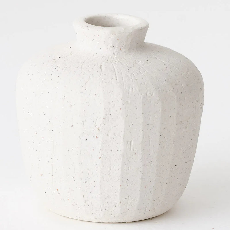 Coa Vase | White Chalk