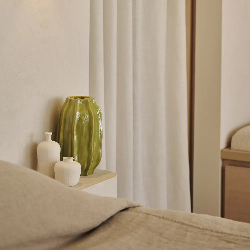 Coa Vase | White Chalk