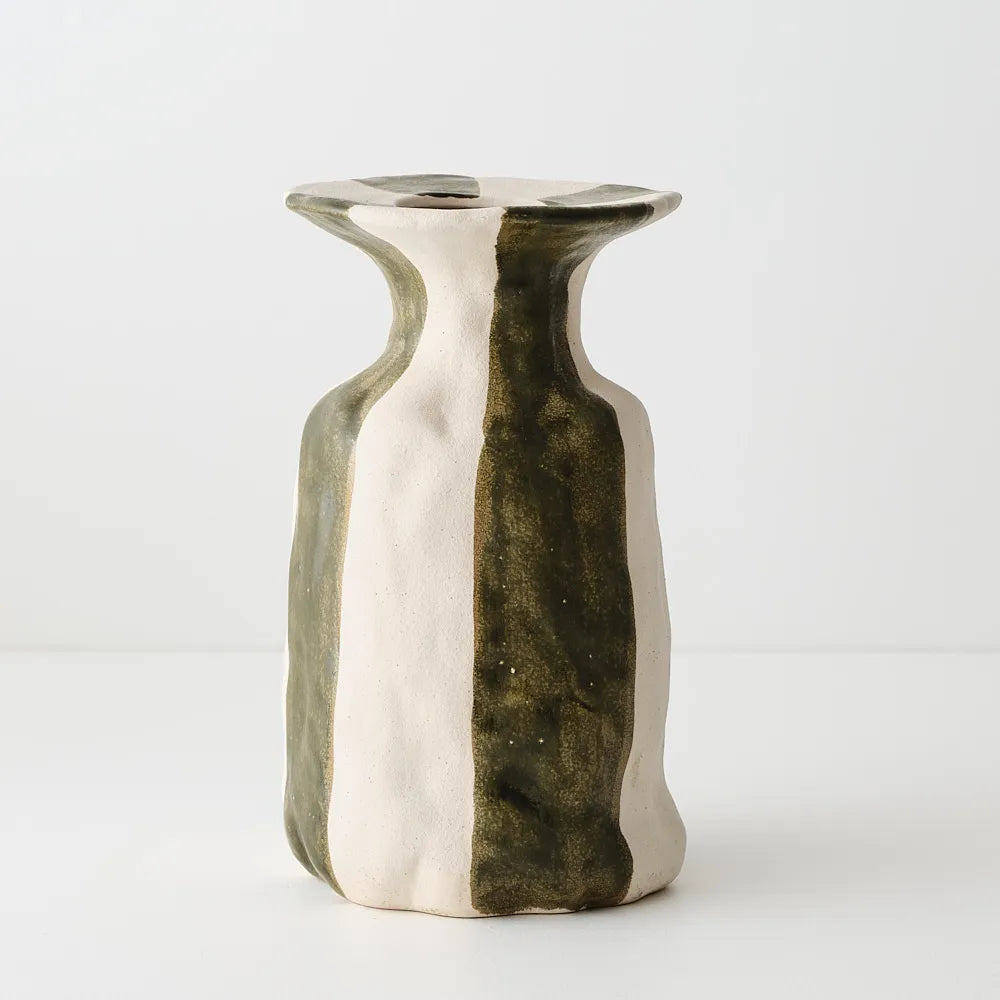Oreio Vase  Dark Olive 26cm