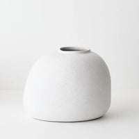 Kenji Bulb Vase | White Sand
