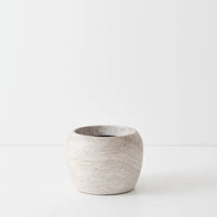 Ivar Pot | Ivory Travertine