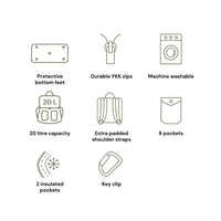 Signature Nappy Backpack | Sage Neoprene