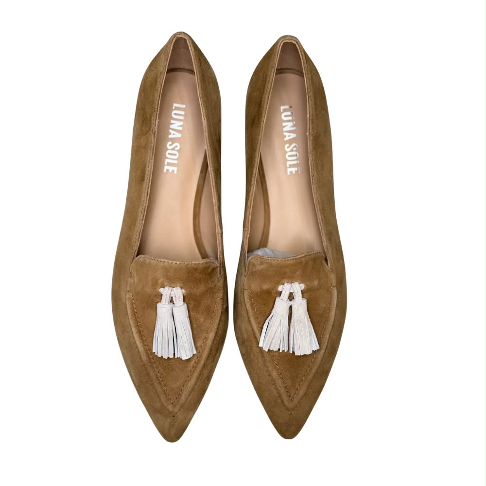 Palace Shoe | Brown/Creme Suede