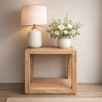 Elm Open Side Table
