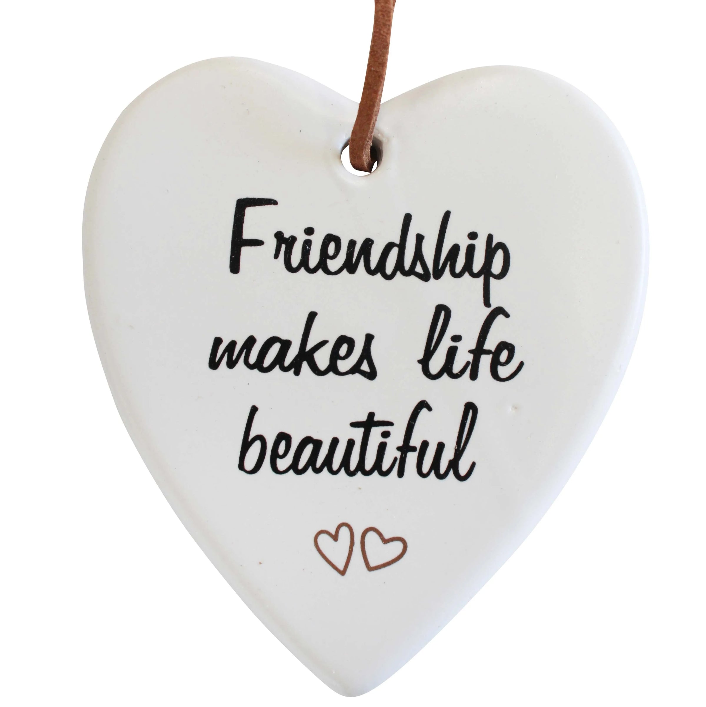 Ceramic Heart with Quote