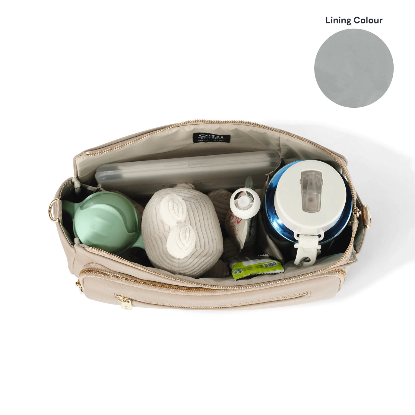 Multitasker Pram Caddy 2.0 | Black Vegan Leather