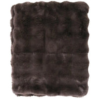 Blanket Lux Faux Fur Espresso