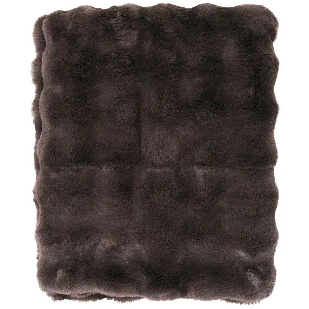Blanket Lux Faux Fur Espresso