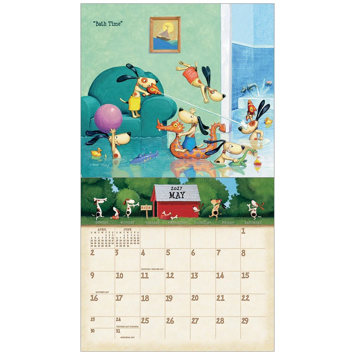 A Dogs Life 2027 | Wall Calendar