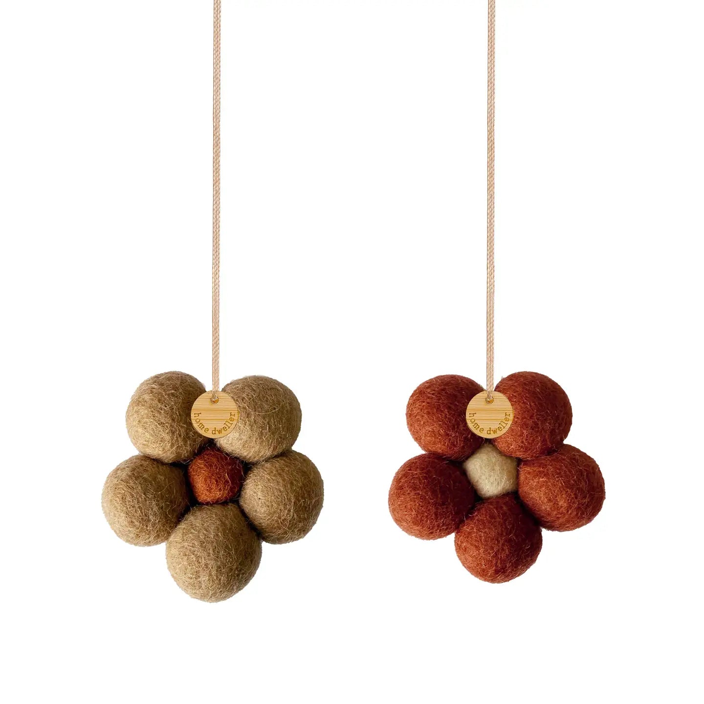 Felt Flower Hanging Fresheners