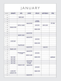 2026 Family Chaos Planner