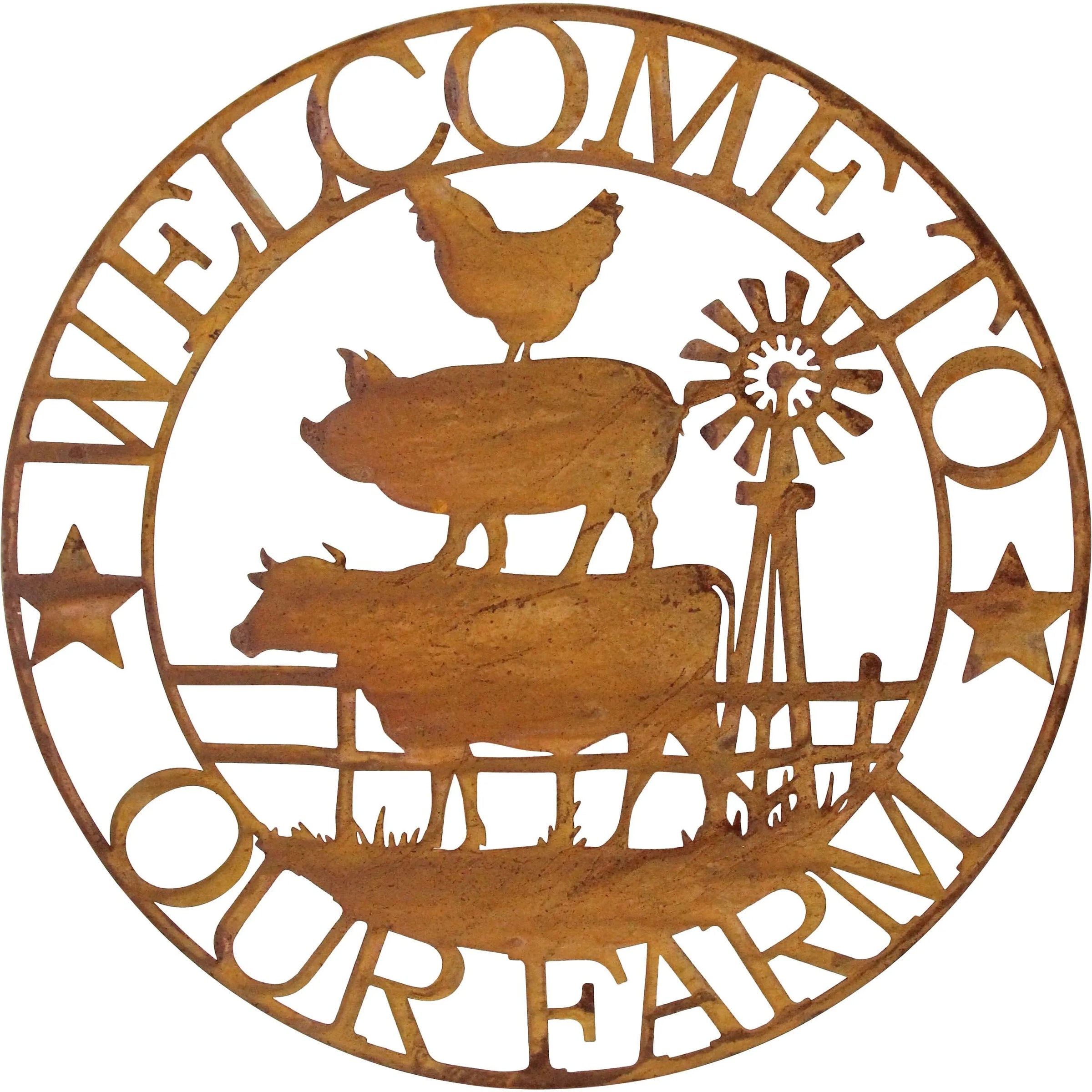 Sign Welcome Farm