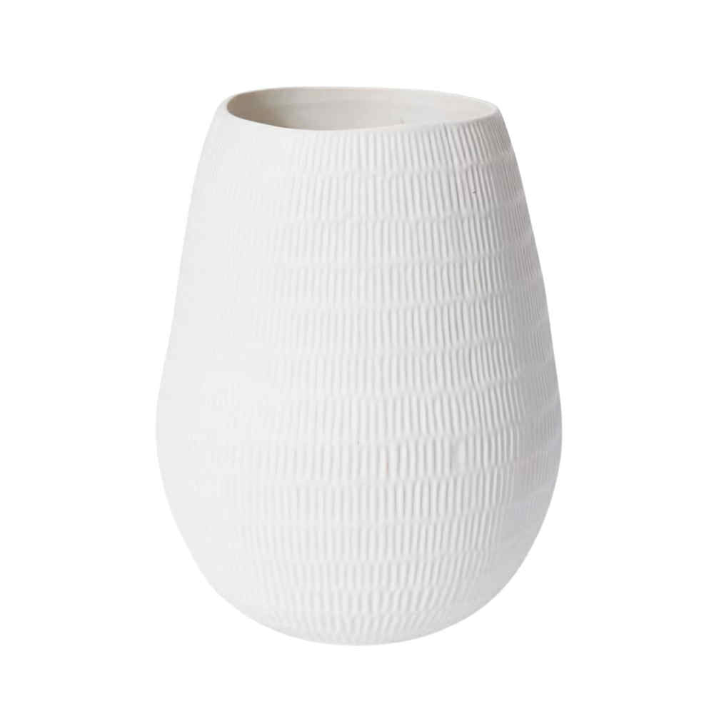 Juana Vase | White
