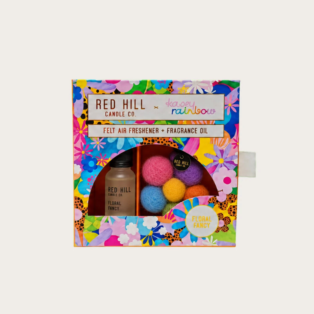 Kasey Rainbow Collection Floral Fancy Felt Air Freshener