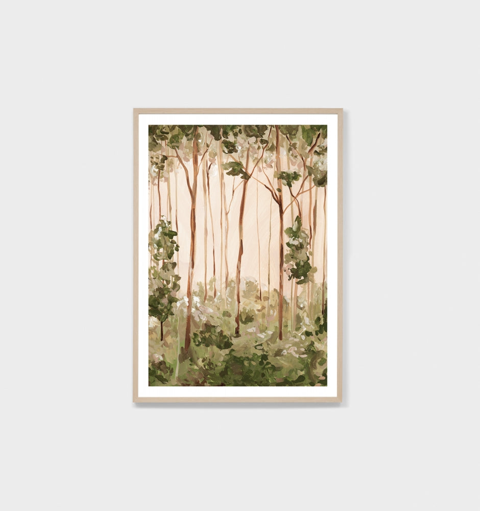 Forest Sunrise  | Framed Art