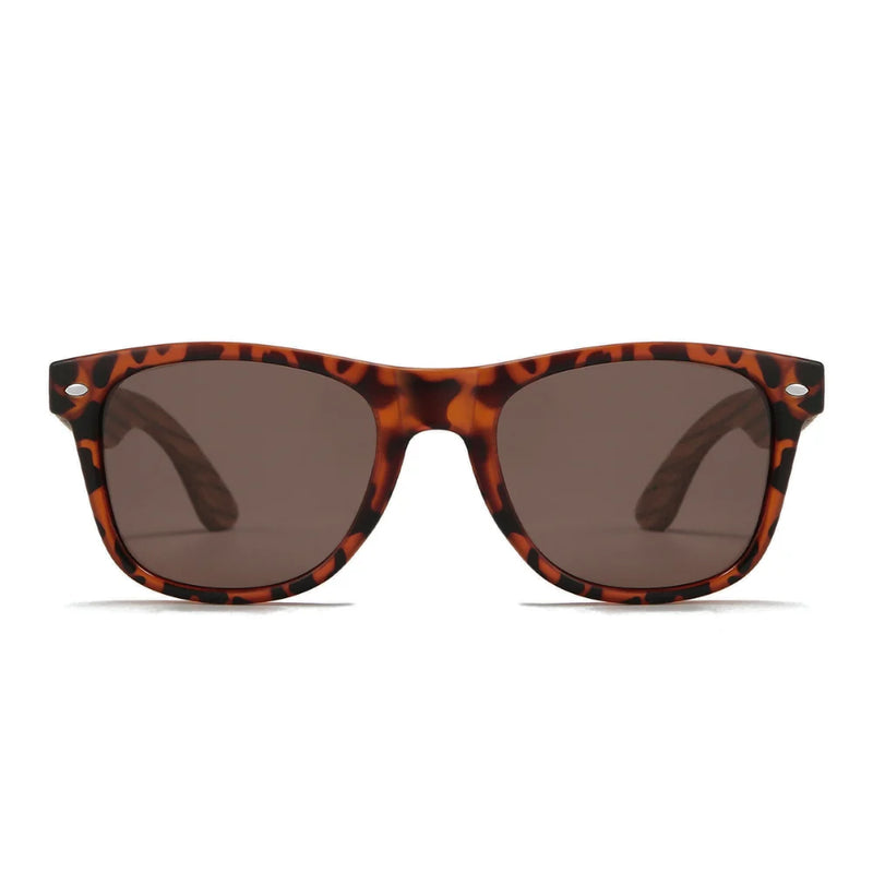 Avoca Walnut | Brown Lens | Walnut Arms