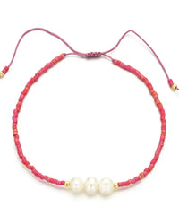 Pearl Essence Seed Bead Bracelet