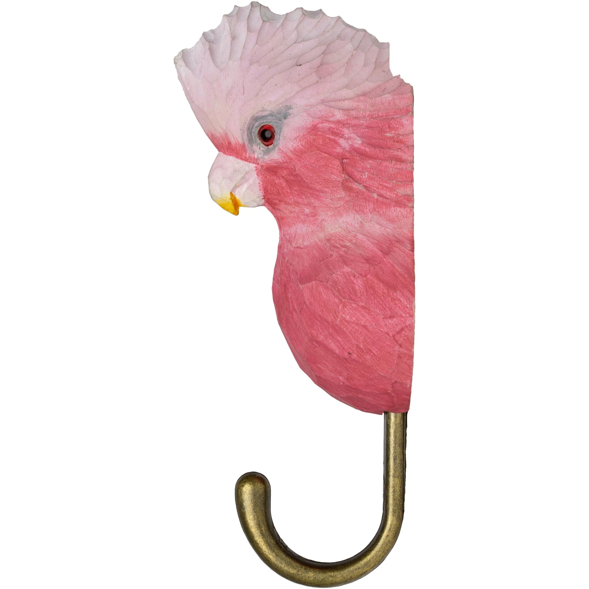 Hand Carved Galah Hook