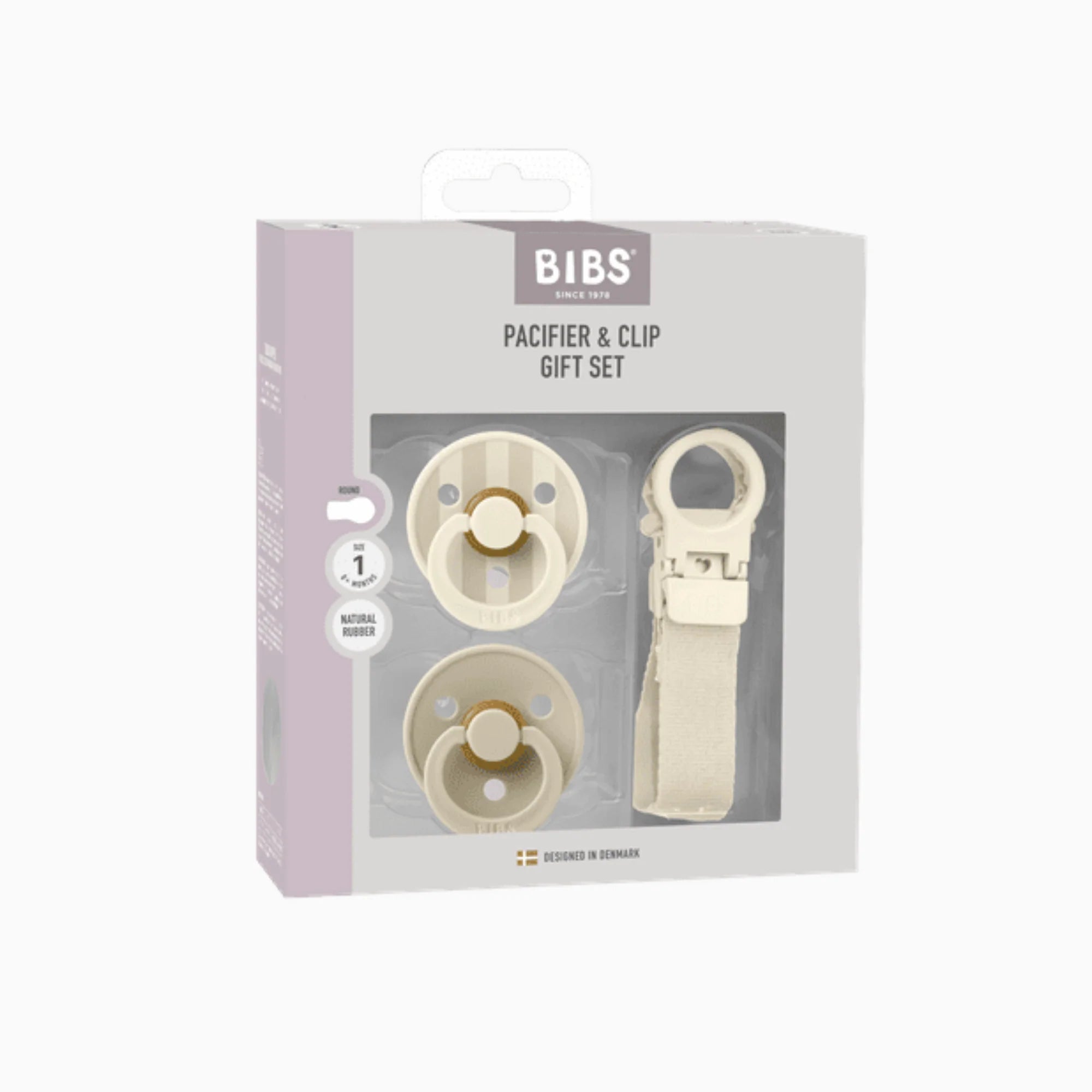 BIBS Colour Dummy & Loop Clip Gift Set