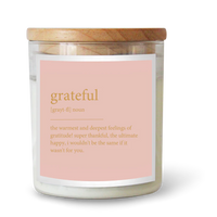 Goldie Dictionary Candle | Grateful
