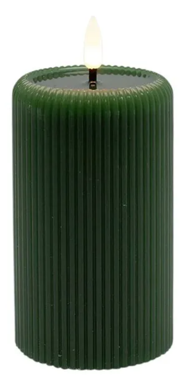 LED Flameless Pillar Candle 7x12cm
