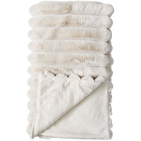 Throw Puffer Faux Fur