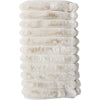Throw Puffer Faux Fur