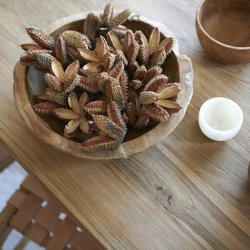 Hand Carved Tree Root Timber Serving Bowl