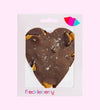 Biscoff, Caramel and Sea Salt Heart