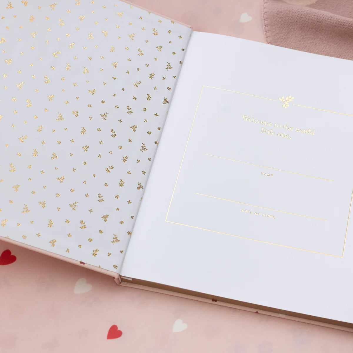 Baby Book Little Hearts 0-6 Years | Keepsake 3rd Edition