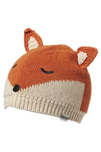 Baby Boys Beanie | Fox Rust