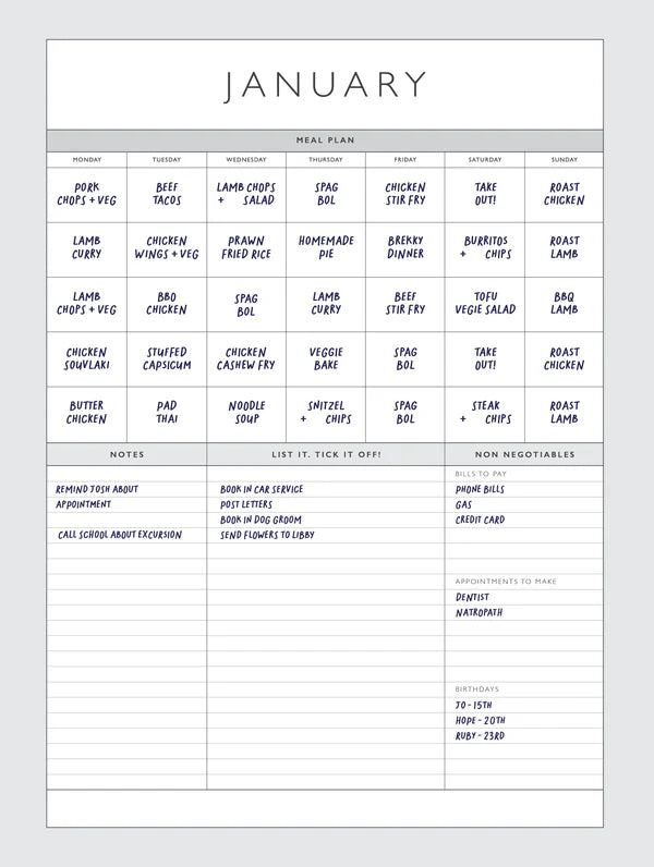 2026 Home Hustle Planner